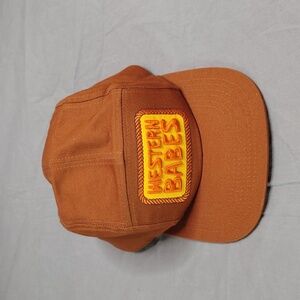 Western Babes Hat Cap Strap Snap Back Ball Lithotype Logo Adjustable Five Panel